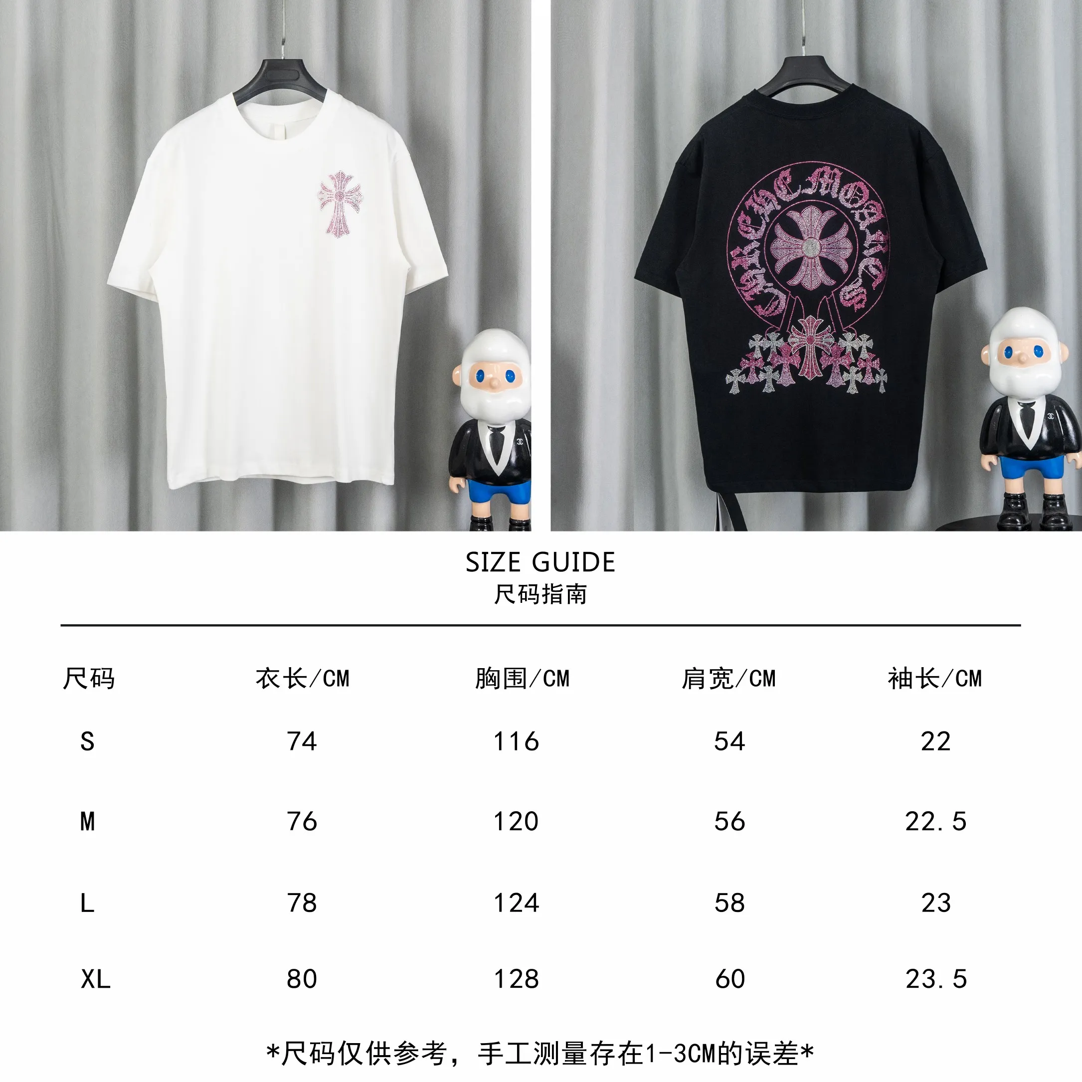 Chrome Hearts CH Black 2026 Authentic 0 Quality 0 Sizes: S M L XL